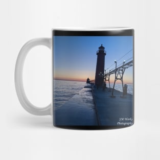 Grand Haven Lighthouse at Sunset Mug